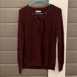 Maroon Sweater
